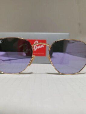 Authentic Ray-Ban Hexagonal sunglasses 3548N 51MM